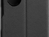 Чехол-книжка uBear Memo Case для Samsung Galaxy S26 FE, искусственная кожа черный