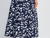 Юбка макси с принтом