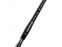 Кисть синтетика мягкая №16 скошенная Talens "Amsterdam 344" короткая ручка