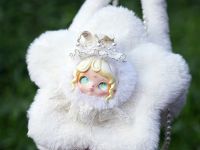 ST-1416 Сумка плюшевая Aria Snow Whisper