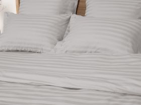 Комплект наволочек Пепельно-серый/Ash gray с ушками I