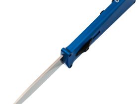 Автоматический нож Daggerr Кощей Slim, сталь D2, рукоять алюминий, синий