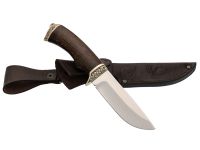 Нож Егерь, кованый, сталь Х12МФ, литье, венге