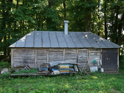 Омшаник с пасекой