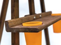 Мольберт Лира Малевичъ "Комфорт" с покрытием, коричневый