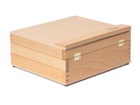 Этюдный ящик FE-1824 (для холстов на картоне) с креплением на фотоштатив, бук