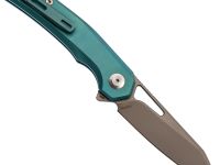 Складной нож Dr.Tech D4281BL, сталь M390, рукоять TC4, синий