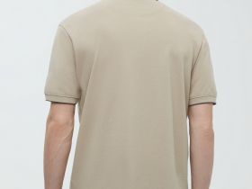 Поло из хлопка свободного кроя