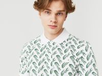 Мужское поло Lacoste приталенного кроя