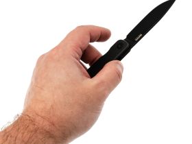 Складной нож SRM 135L-GB, сталь 14C28N, рукоять G10, черный