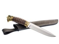 Нож ручной работы Витязь, сталь 95х18, рукоять венге