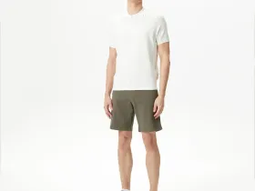 Мужское тёплое трикотажное поло Lacoste