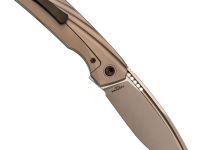 Складной нож TUOTOWN RT-Stinger Stonewash, сталь T14N, рукоять Grey Ti