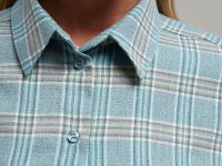 Рубашка прямого кроя в клетку