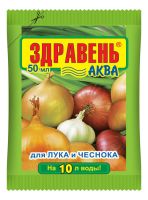Удобрение Здравень АКВА для лука и чеснока 50 мл