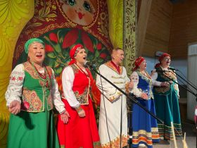 В Якутске сожгли чучело Масленицы