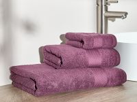 Полотенце махровое Gusto, слива