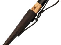 Охотничий нож Кулик, сталь Х12МФ, рукоять карельская береза/граб