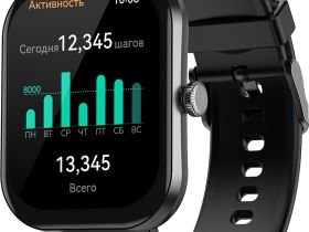 Умные часы Elari SE G12 Чёрные