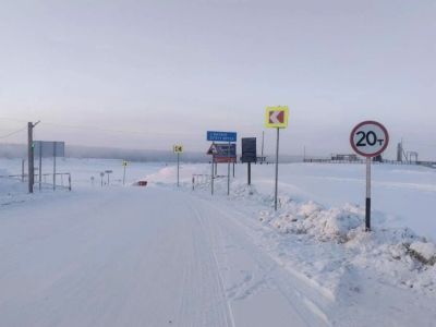 Увеличена грузоподъемность ледовых переправ на трассах «Вилюй» и «Колыма»