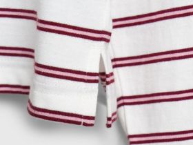 Поло с длинным рукавом для девочек, Бежевый