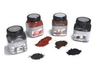 Угольная пудра, полностью водорастворимая Cretacolor 175 г в прозрачной пластмассовой банке