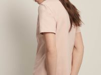 Футболка приталенного силуэта с принтом