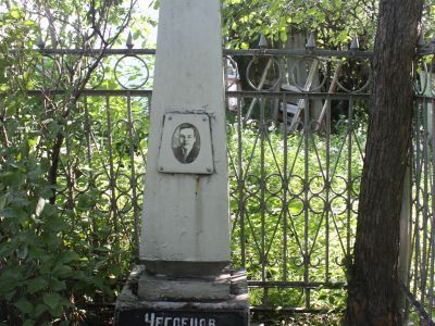 Могила А.Н. Чеглецова - хирурга
