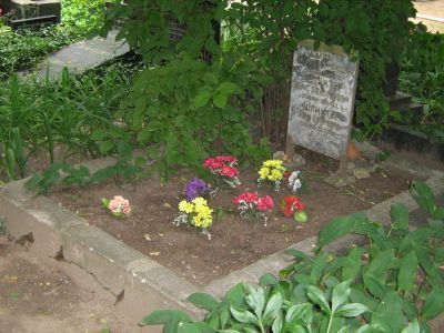 Могила Шлихтер Евгении Самойловны (1869-1943)