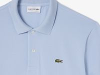 Мужское поло Lacoste из смеси эластичного органического хлопка