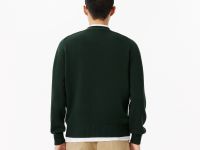 Мужской кардиган Lacoste из кардочесаной шерсти