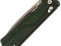 Cкладной нож SRM Rubik Large 7228B-MG, сталь 14C28N, рукоять микарта, зеленый