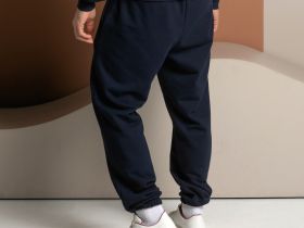 Брюки Massimo men, синие на резинке