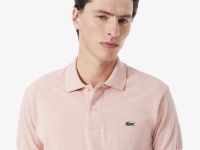 Мужское поло L.12.12 из меланжевой ткани