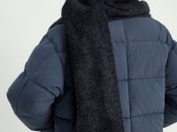 Пушистый шарф