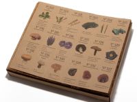 Набор пастели сухая, мягкая ручной работы EARTHBERRY "Лунное затмение", 18 цветов