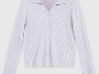 Кардиган полуприлегающего силуэта с шерстью