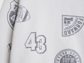 Свитшот с принтом для мальчиков, Бежевый