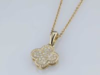 Подвеска из желтого золота э0312пд04220303