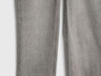 Прямые джинсы со средней посадкой, Серый