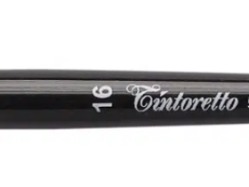 Кисть синтетика №9 круглая Tintoretto "Avorio" на короткой ручке