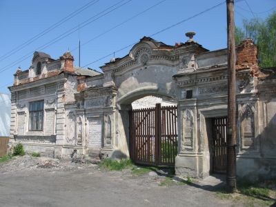 Кирпичные ворота