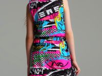 Платье трикотажное для девочек