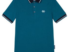 Сорочка трикотажная с воротником поло для мальчиков