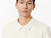 Мужское махровое поло Lacoste Regular Fit