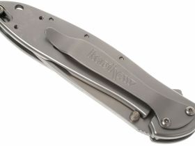 Складной полуавтоматический нож Kershaw Leek 1660, сталь 14C28N, рукоять нержавеющая сталь