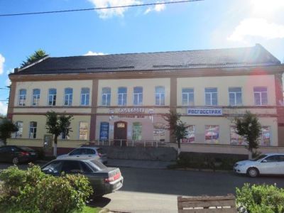 Здание, в котором работал партийный и государственный деятель А.А. Кузнецов