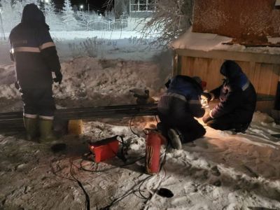 В поселке Светлый запущена холодная вода