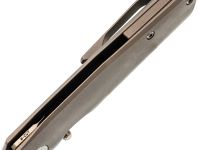 Складной нож Bestech VK-Kuze, сталь Magnacut, рукоять титан, серый