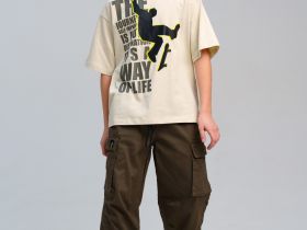 Брюки текстильные для мальчиков